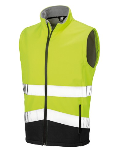 R-R451X-Printable Safety Softshell Gilet